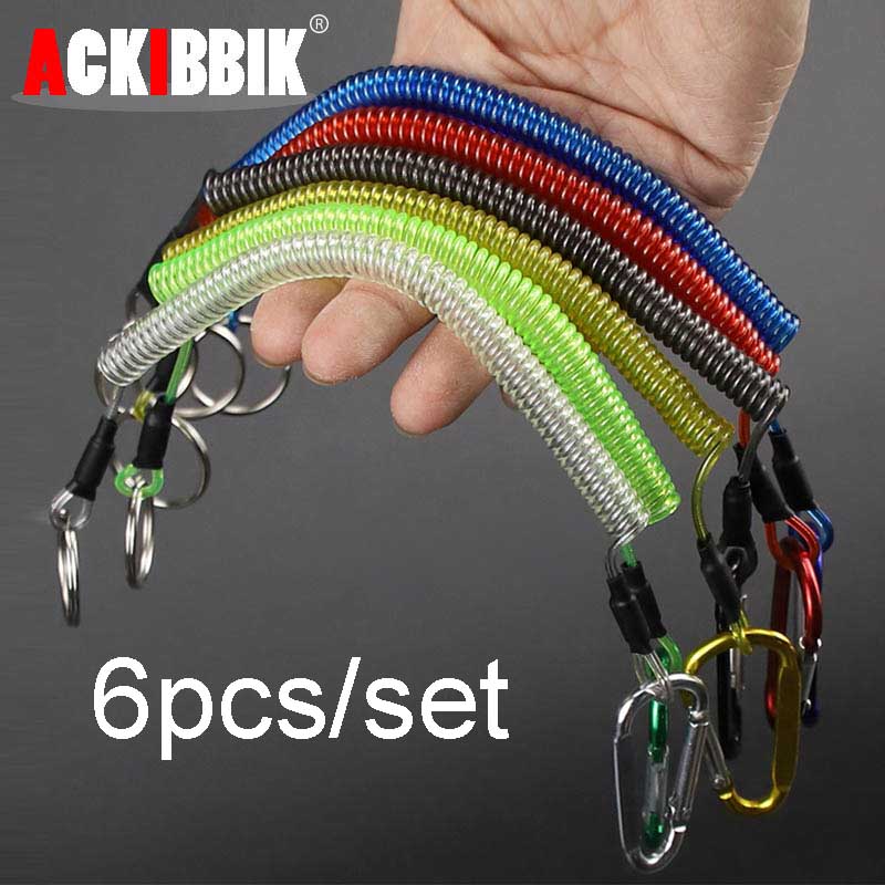 Fishing Kayak Paddle Leash - Ackibbik 6 шт. рыболовный ремешок с