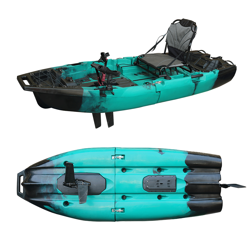 Fishing Kayak Sit On Top - 8-футовый (2,5 м) модульный каяк из