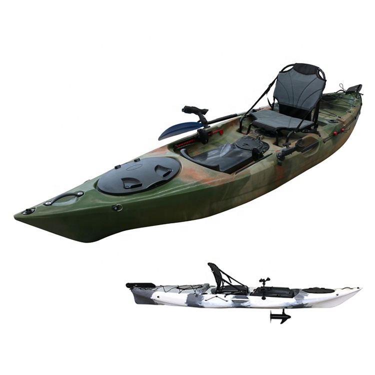 Fishing Kayak Sit On Top - Каяк 12,46 дюйма, сидячий верхний рыболовный
