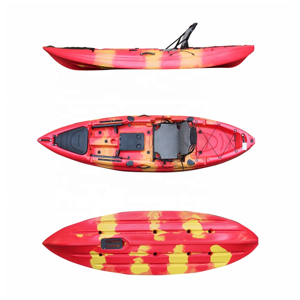 Fishing Kayak Sit On Top - 10-футовый каяк для одного человека, сидящий