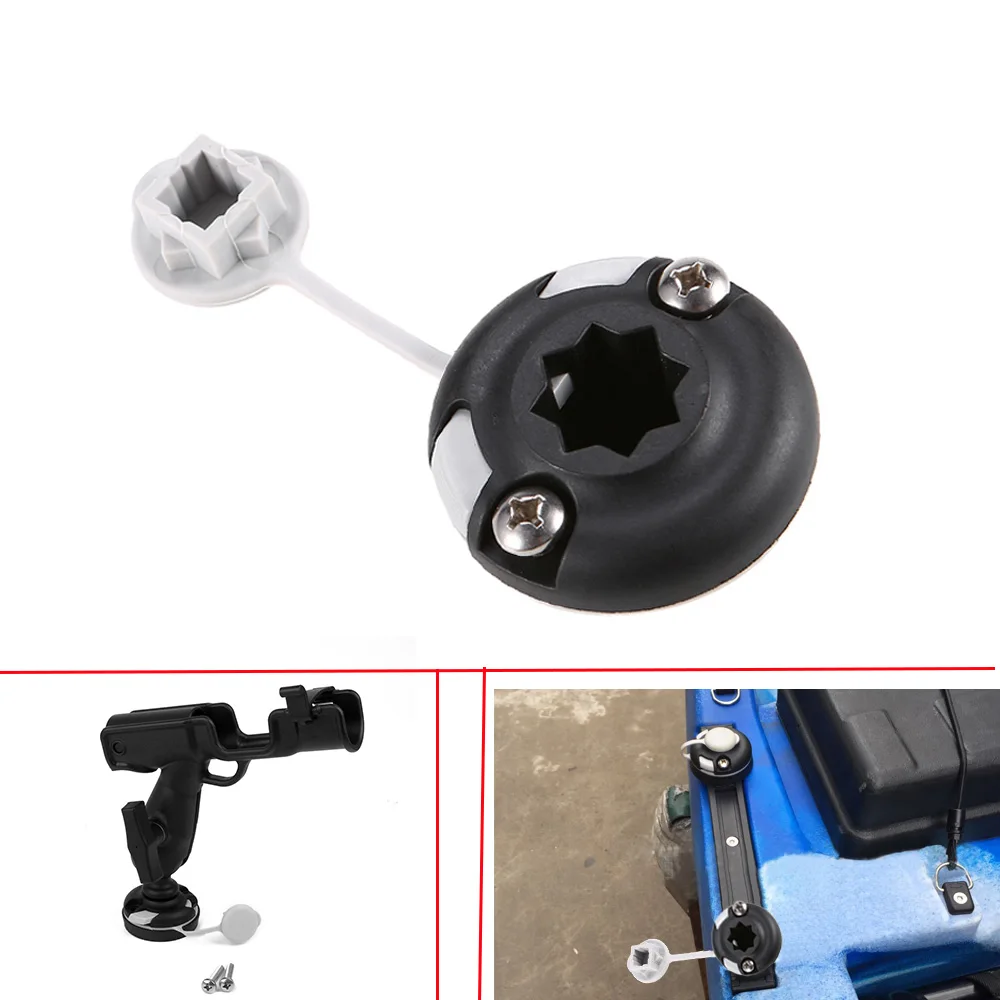 Fishing Kayak Rod Holder - Прочное нейлоновое крепление для каноэ, каяка,