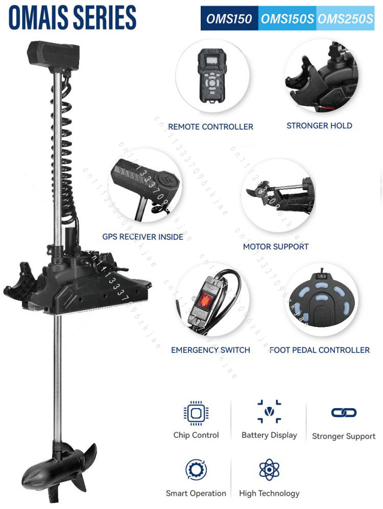 Fishing Kayak Trolling Motor - Акция: Электрический троллинговый подвесной мотор для