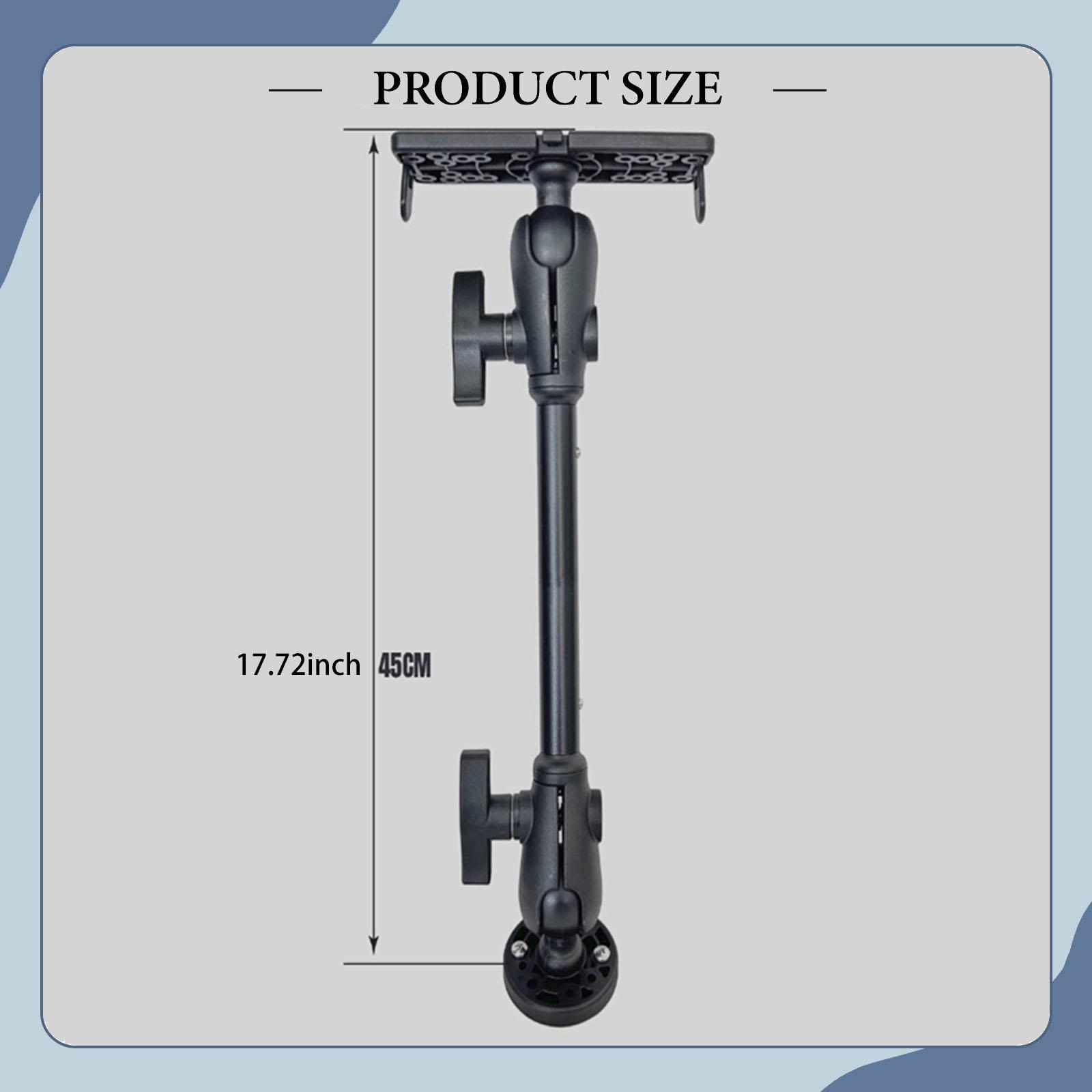 Fishing Kayak Fish Finder Mount - Универсальное крепление для эхолота: регулируемая пластина-основание
