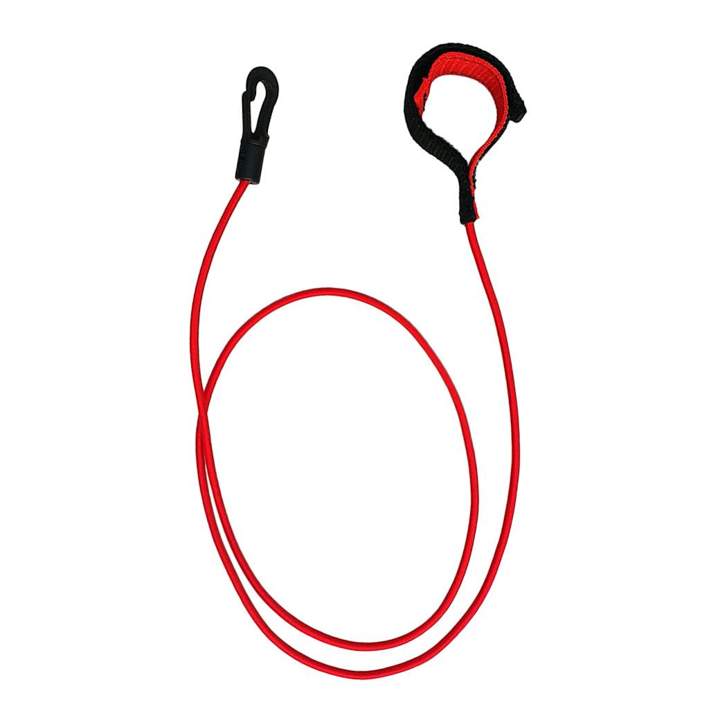 Fishing Kayak Paddle Leash - Эластичная банджи-веревка, поводок для весла для
