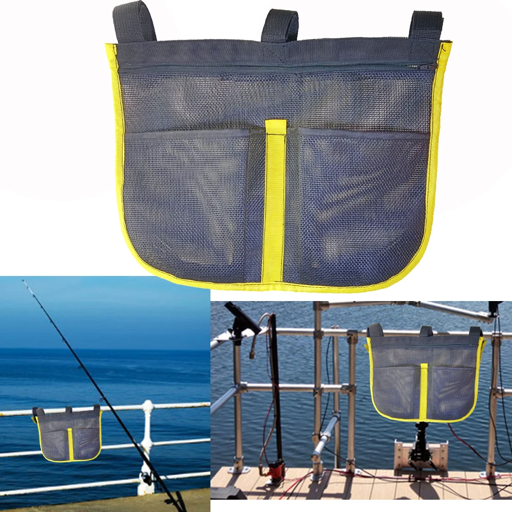 Fishing Kayak Crate - Анти-УФ-лодка, рыболовная док-рейка, сетчатая сумка для