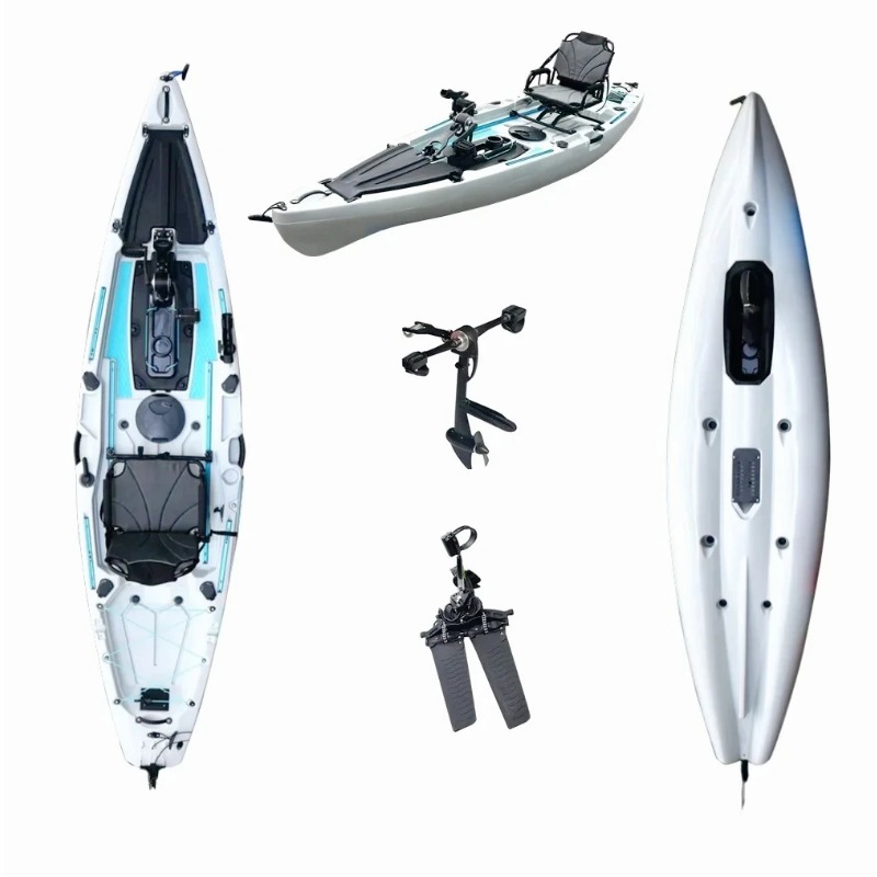 Fishing Kayak Sit In - Каяк Vicking 12 футов с педальным