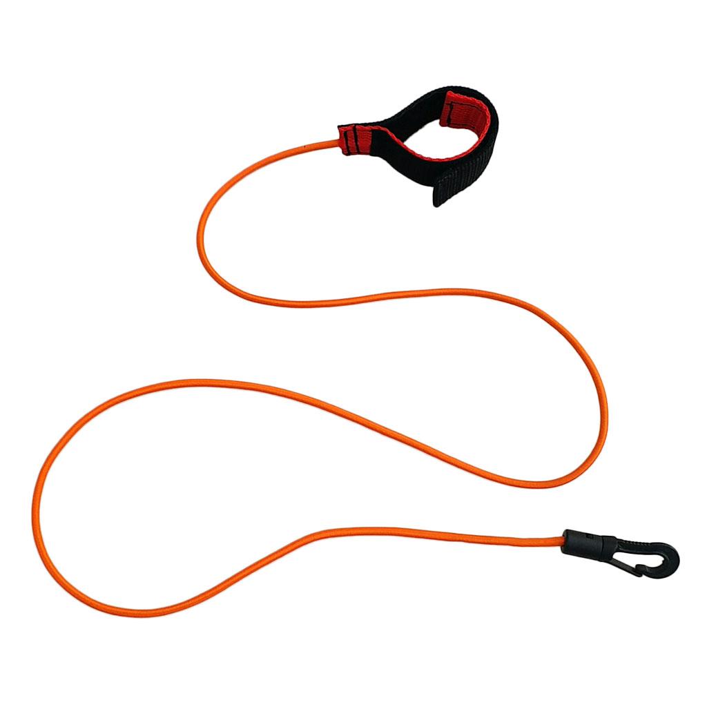 Fishing Kayak Paddle Leash - Регулируемый страховочный шнур для удочки, поводок