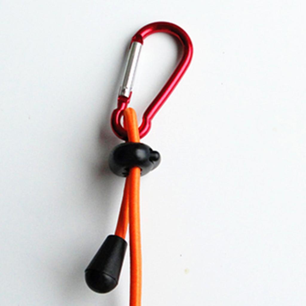 Fishing Kayak Paddle Leash - Гибкий резиновый страховочный ремень для весла