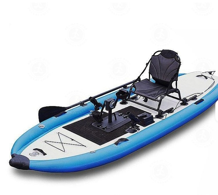 Надувной профессиональный одно – обзор и цена Fishing Kayak Pedal Drive