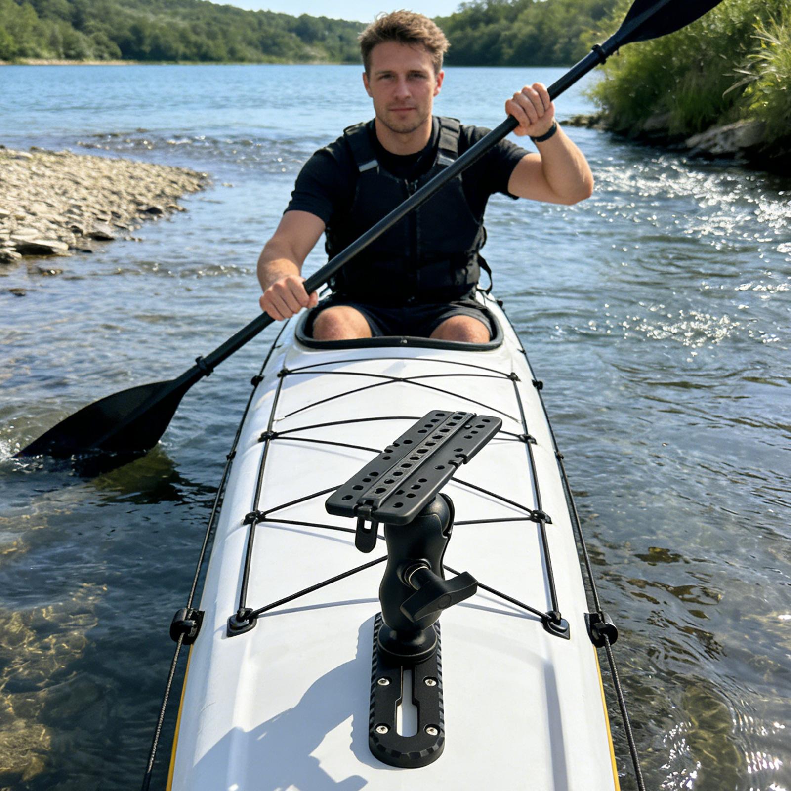 Крепление на направляющую для  – обзор и цена Fishing Kayak Fish Finder Mount