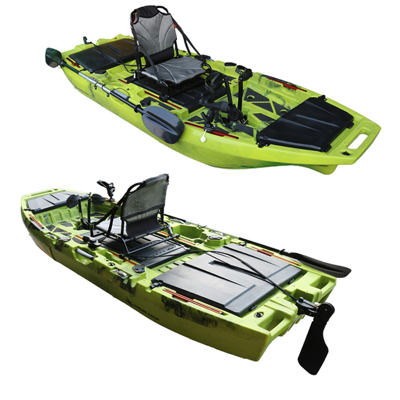 Модульный каяк с педальным при – обзор и цена Fishing Kayak Pedal Drive