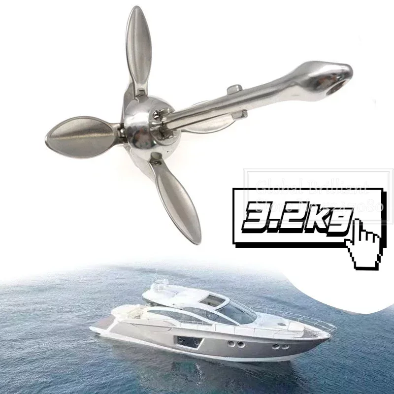 Металлический Якорь для лодки, – обзор и цена Fishing Kayak Anchor
