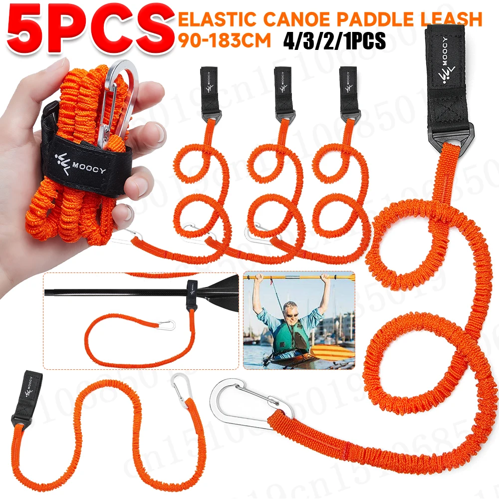 5-1 шт. эластичный поводок для – обзор и цена Fishing Kayak Paddle Leash