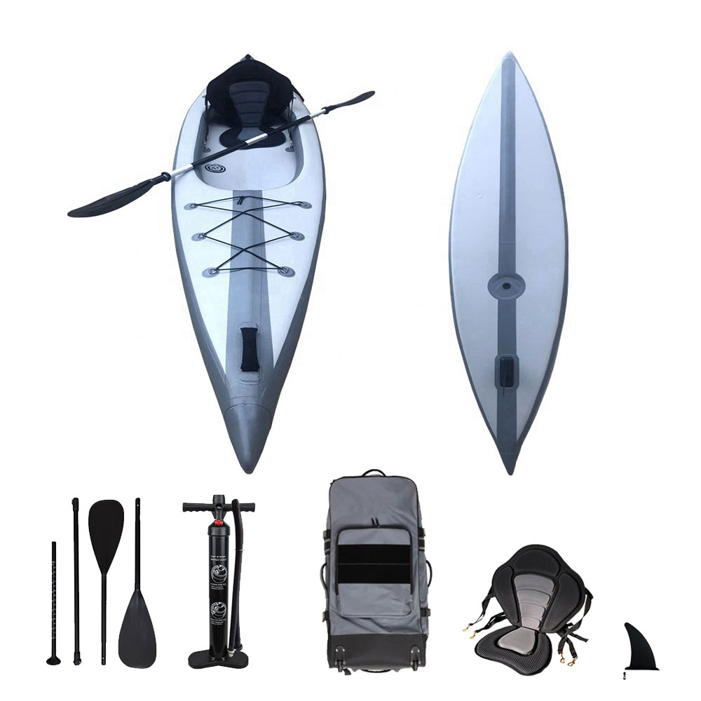 Надувная рыбацкая байдарка для – обзор и цена Fishing Kayak Sit In