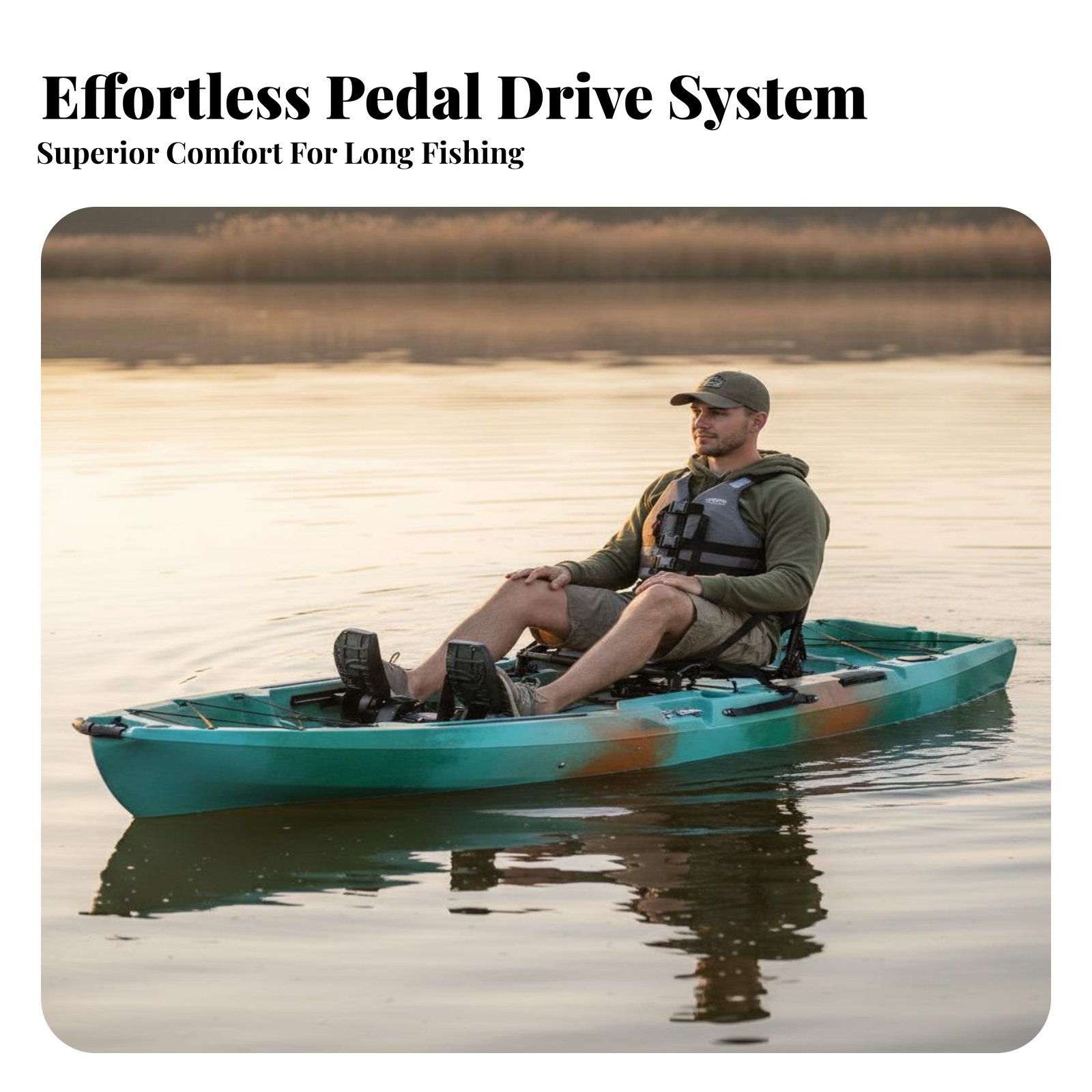 Надувная рыболовная лодка с пе – обзор и цена Fishing Kayak Pedal Drive