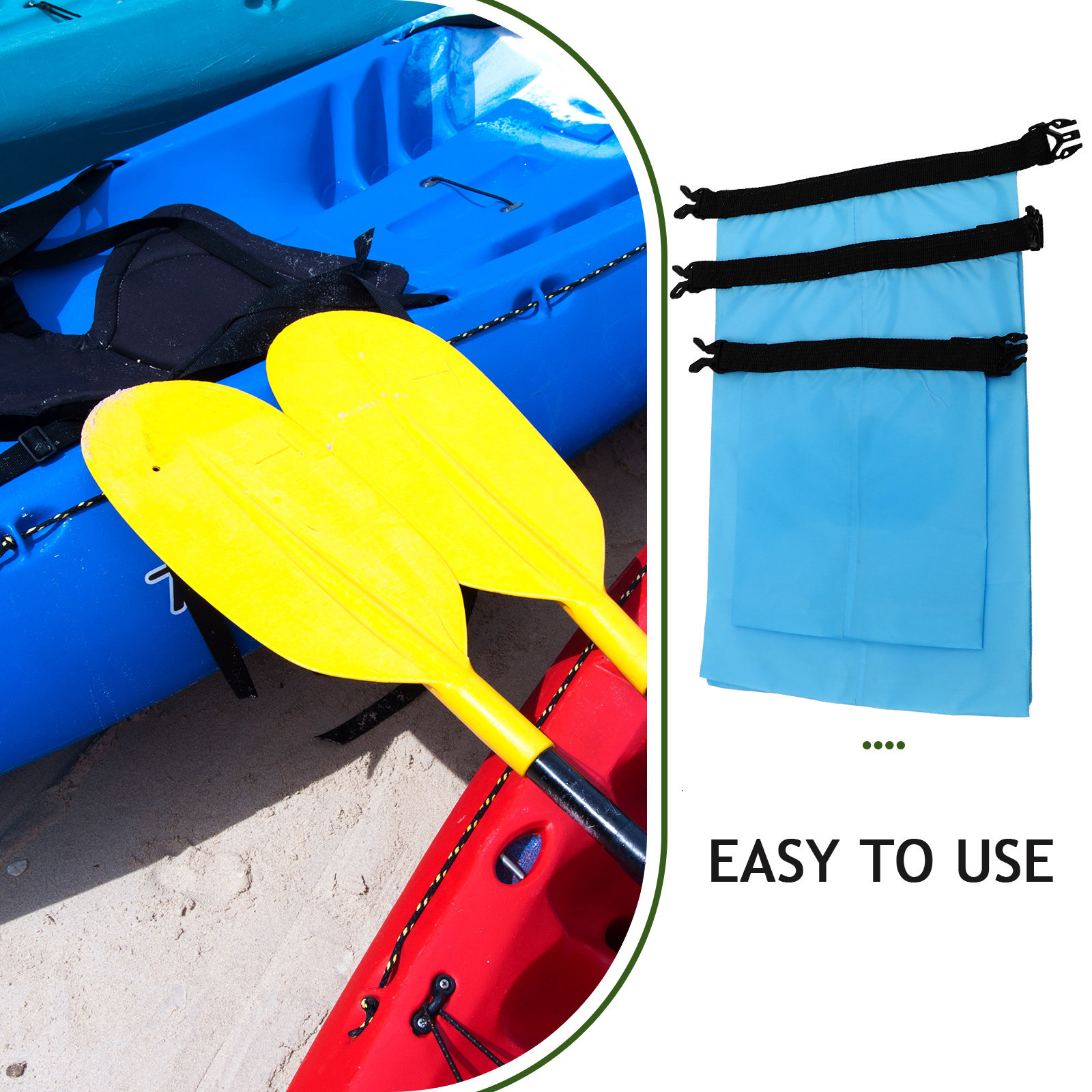 Набор из 3 водонепроницаемых с – обзор и цена Fishing Kayak Storage Bag