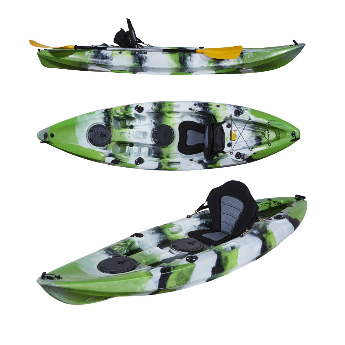 Сделано в Китае, рыболовный ка – обзор и цена Fishing Kayak Sit On Top