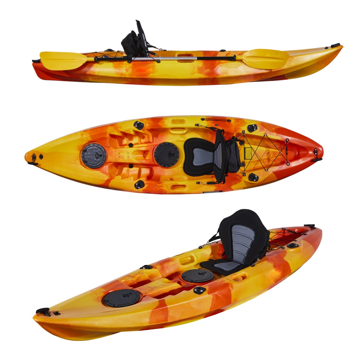 Сделано в Китае, рыболовный ка – обзор и цена Fishing Kayak Sit On Top