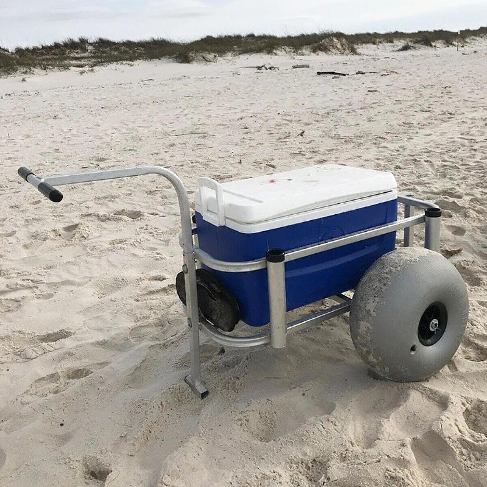 16-дюймовые колеса-баллоны для – обзор и цена Fishing Kayak Cart