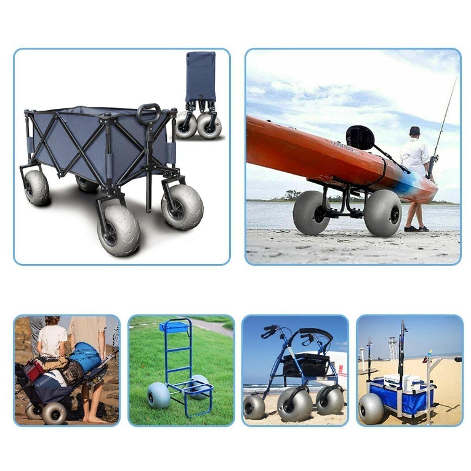 16-дюймовые колеса-баллоны для – обзор и цена Fishing Kayak Cart