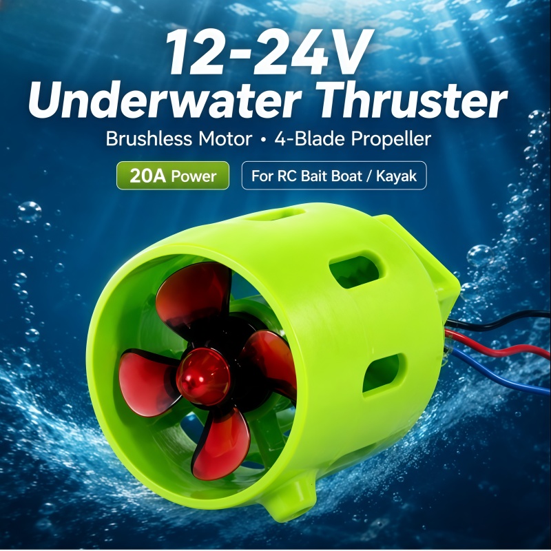 Бесщеточный подводный подрулив – обзор и цена Fishing Kayak Trolling Motor