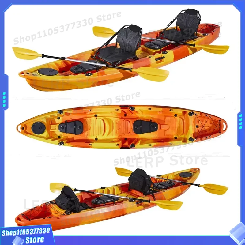 Двухместная пластиковая жестка – обзор и цена Fishing Kayak Sit In