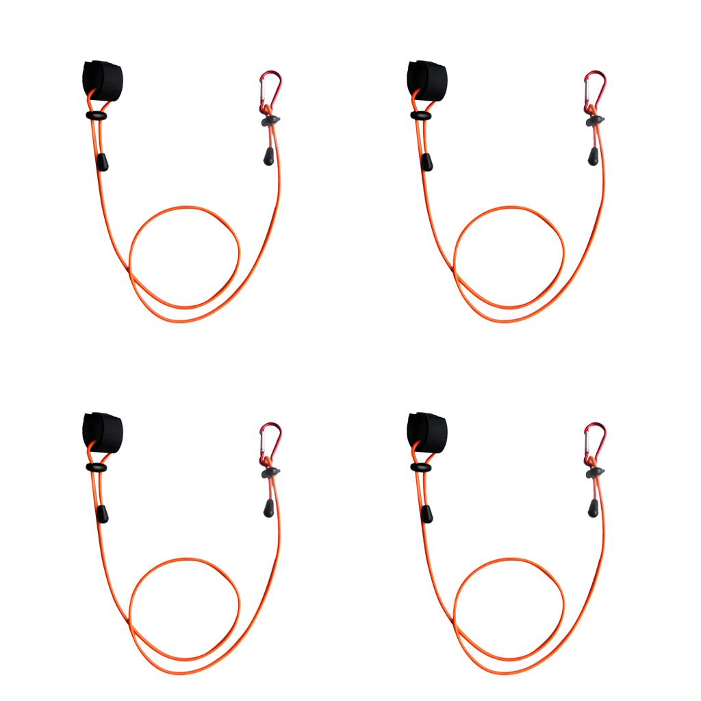 Гибкий резиновый страховочный  – обзор и цена Fishing Kayak Paddle Leash