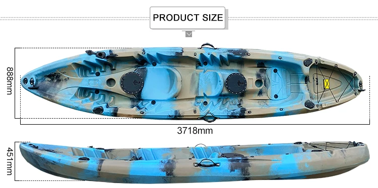 Новинка 2026: Ротоформованный  – обзор и цена Fishing Kayak Sit On Top