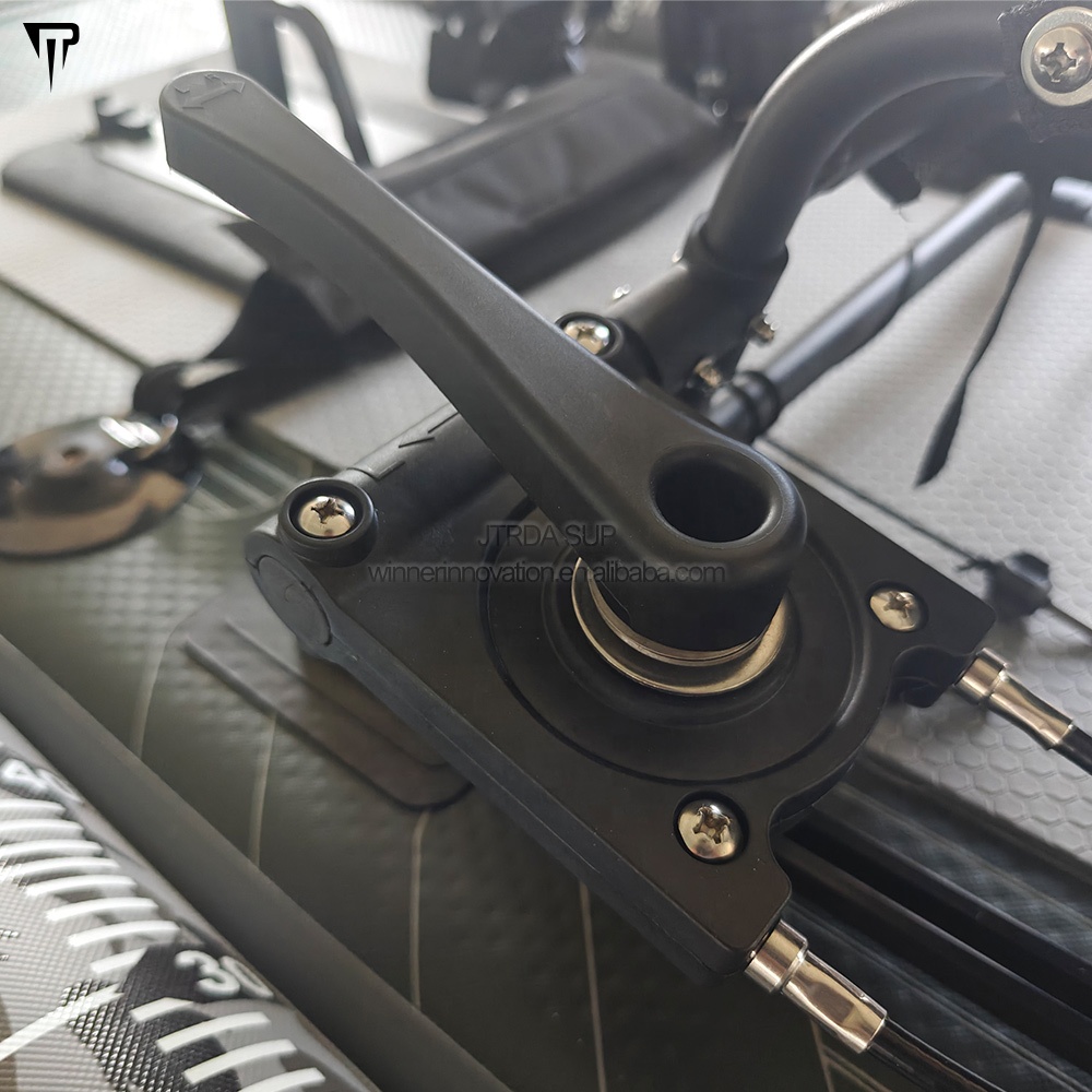 Надувной каяк JTRDA 2024 для р – обзор и цена Fishing Kayak Pedal Drive