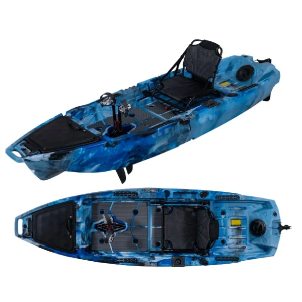 Модульная одиночная пластикова – обзор и цена Fishing Kayak Pedal Drive